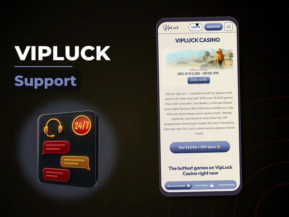 Vipluck - Support