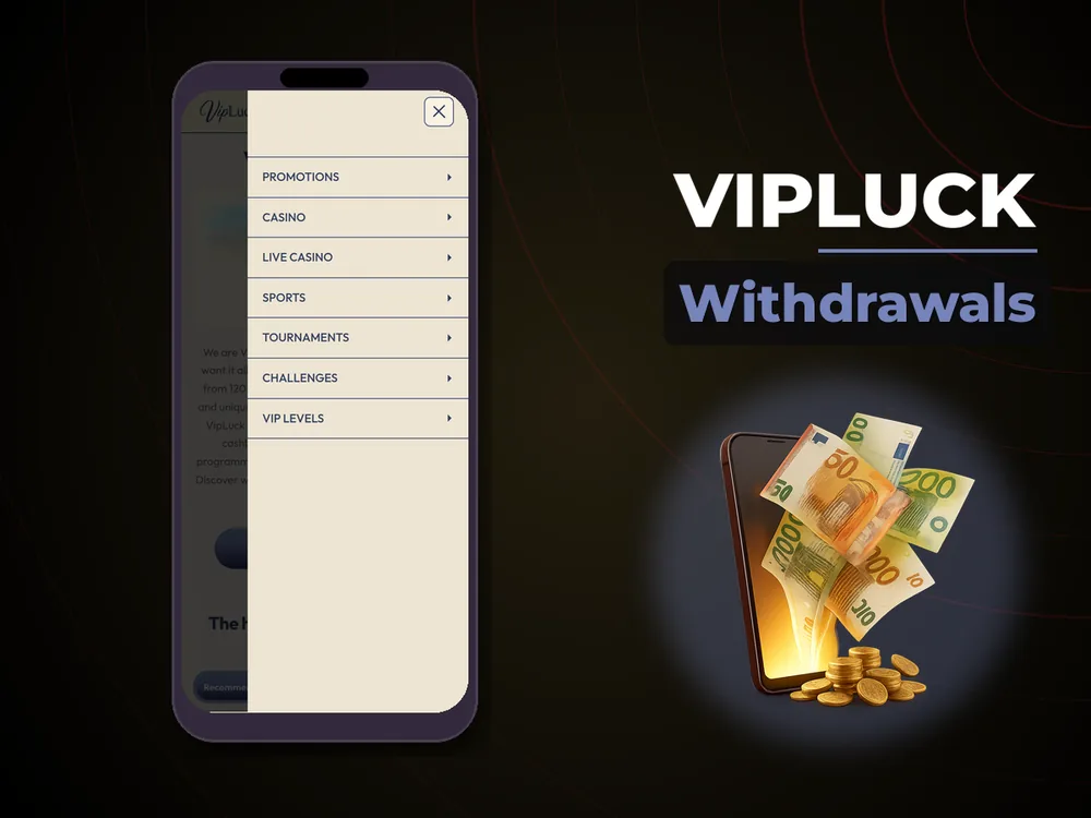 Vipluck - Withdrawals